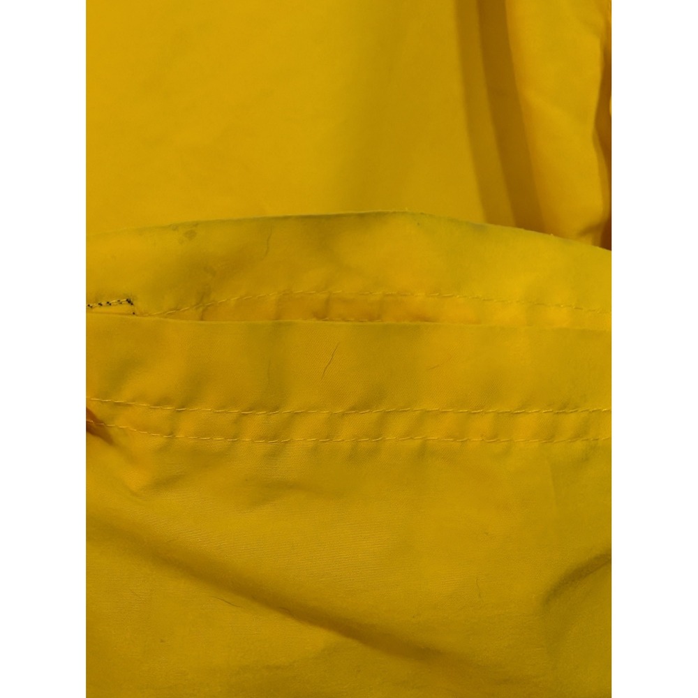 Vintage Y2K Yellow Convertible Parachute Cargo Pants Gorpcore Wide-Leg W/ Flaws - Picture 16 of 16